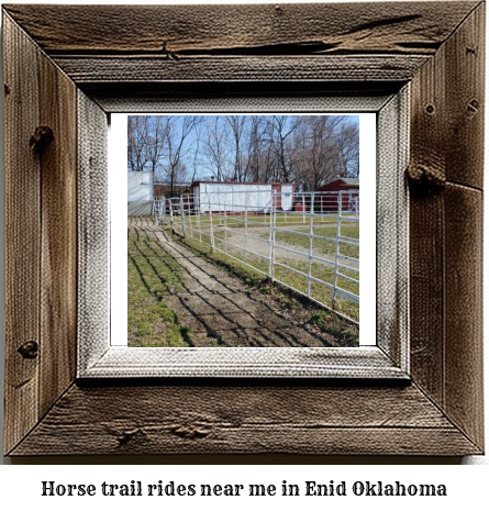 horse trail rides near me in Enid, Oklahoma